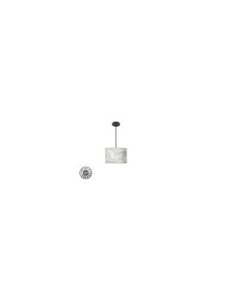 Colgante Moda 1xe27 Negro/ola Gris Regx30x30cm