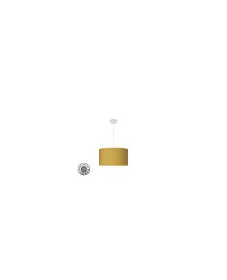 Colgante Moda 2xe27 Blanco/amarillo Regx40x40cm C/difusor