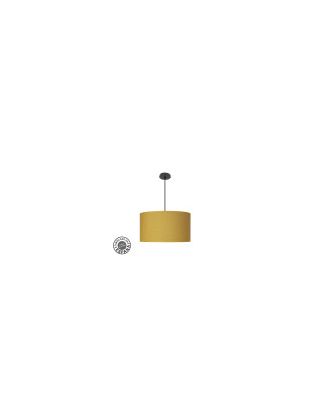 Colgante Moda 3xe27 Negro/amarillo Regx50x50cm C/difusor