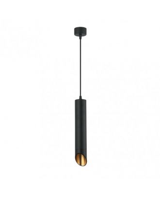 Colgante Nakhon 1xgu10 Negro/oro Regx5,3x5,3 Cm