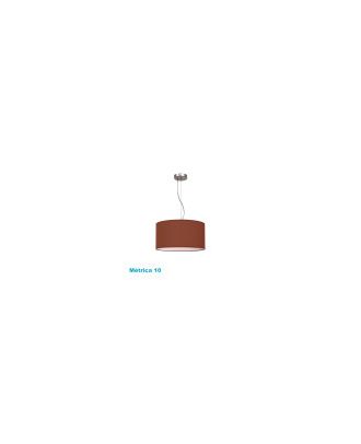 Colgante Nicole Chocolate 2xe27 (regx40d)