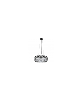 Colgante Peregrino 3xe27 Negro Regx45d