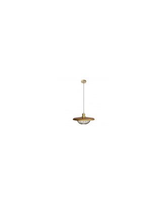 Colgante Rejilla Oro 1xe27  Regx35x35 Cm