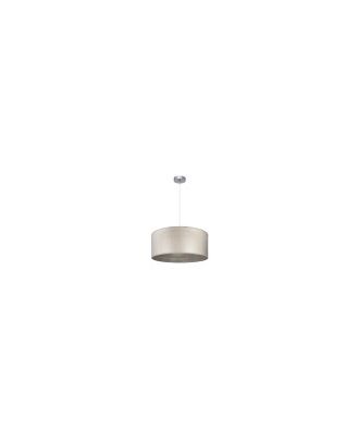 Colgante Tania 1xe27 Niquel/madera Gris Regx50x50 Cm