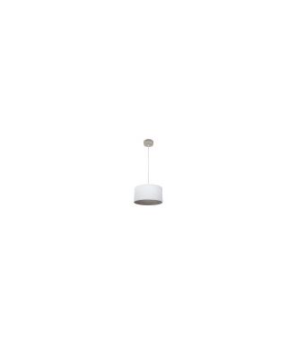 Colgante Tatiana 1xe27 Niquel/blanco-mad.Gris Regx30x30 Cm