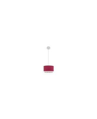 Colgante Trazos 1xe27 Rosa Oscuro 30d