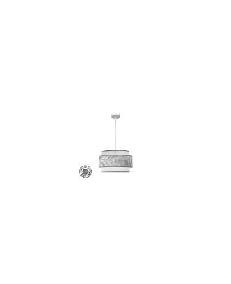 Colgante 3p Camerun 1xe27 Blanco/gris Regx40x40 Cm