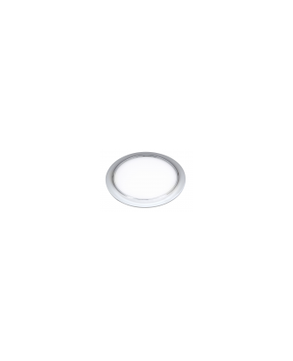 Downlight 20w 3000k Trevor Cromo 1600lm 1,5x23x23 Cm Corte 21d
