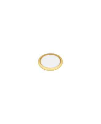 Downlight 20w 3000k Trevor Oro 1600lm 1,5x23x23 Cm Corte 21d