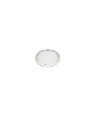 Downlight 20w 3000k Trevor Perla Plata 1600lm 1,5x23x23cm Corte 21d