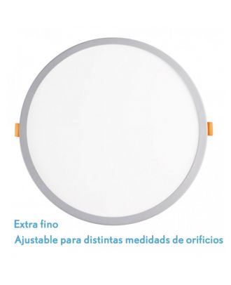 Downlight 20w 5500k Blanco Lejania 1x23x23 Cm 1900lm Empotrar Corte Ajustable 5-21d