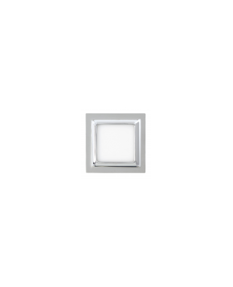 Downlight 9w 3000k Ventura Cromo 720lm 12x12