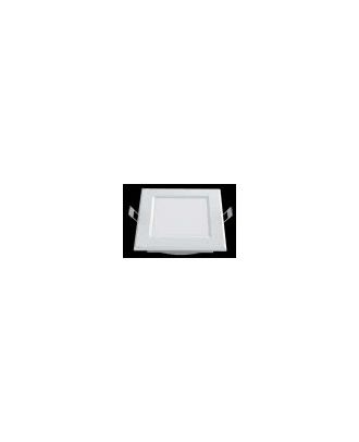 Downlight Led Intego Cuadrado13w 630lm 3,5x15,5x15,5 Cm Blanco 4000k Corte 12,5x12,5 Cm