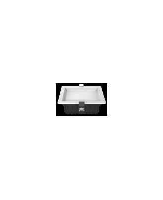 Downlight Led Intego Cuadrado 26w 1490lm 7x18x18 Cm Blanco 4000k Corte 15,5x15,5 Cm