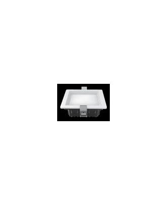 Downlight Led Intego Pro Cuadrado 21w 1130lm 6x14x14  Cm Blanco 6400k Corte 12x12 Cm