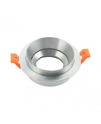 Empotrable Orient.son Doong 1xgu10 Redondo Alu/cro 1,5x9,2x9,2 Cm 8 De Corte.c/portalampara