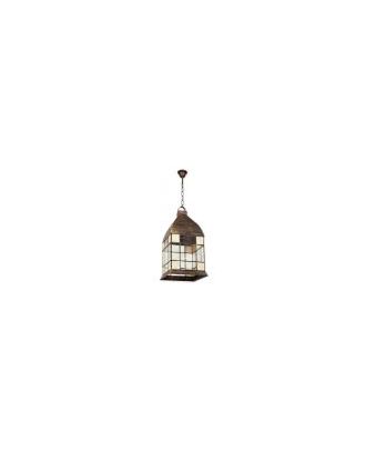 Farol Mediano Mudejar 1xe27 Beis REGx26x26 cm.