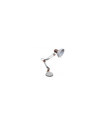 Flexo Articulable Rutilo 1xe27 Blanco/cobre 57x39x15 Cm