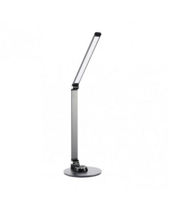 Flexo Baritono 8w 3000-4000-6500k Plata 54x16,5x29cm 600lm Intensidad Regulable, Tactil Y Plegable