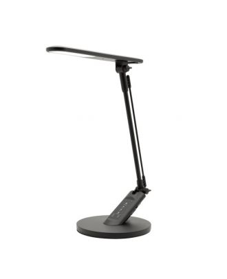 Flexo Clase 7w 3000-4500-6000k Negro 595lm Usb  Temporizador,tactil,int.reg,40x19x32,5cm