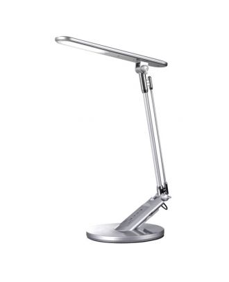 Flexo Clase 7w 3000-4500-6000k Plata 595lm Puerto Usb  Temporizador,tactil,int.reg,40x19x32,5cm