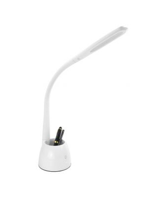 Flexo Cobain Blanco 8w 595lm 5000k Reg.inten.tacti L Flexible Orientable Portalapices 40x11,5x22,5 Cm