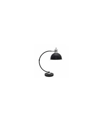 Flexo Lujan 1xe27 Negro Brillo/cromo 46x15x36 Cm