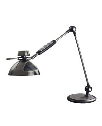 Flexo Monet Niquel/negro 9w 720lm 3000k, 4500k, 6000k Regul. Inten Activacion Con Gesto