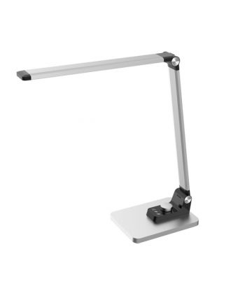 Flexo Olimpo Plata 10w 800lm 3000-4500-6000k Reg.int.memoria Articulable Plegable 43,1x13,7x35,6cm