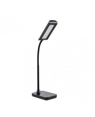 Flexo Oliver 5w  6000k Negro 375lm 43x10x25 Cm  Regulable 3 Intensidades, Flexible, Orientable Y Tactil