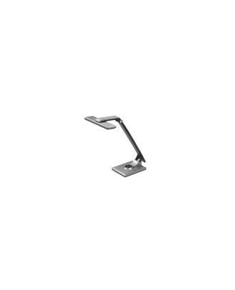 Flexo Vinchi Plata/negro 9w 630lm 4500k Tactil Regulable Intensidad Articulable 41,9x23x27,6 Cm