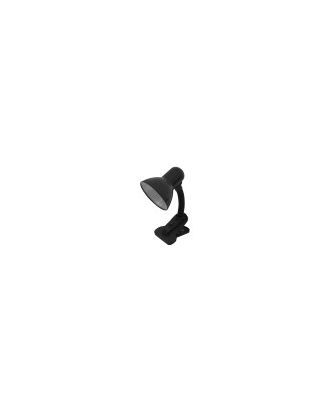 Flexos Yezco 1xe27 Negro Fijacion c/pinza Flexible Orientable 26x11,5x12 Cm