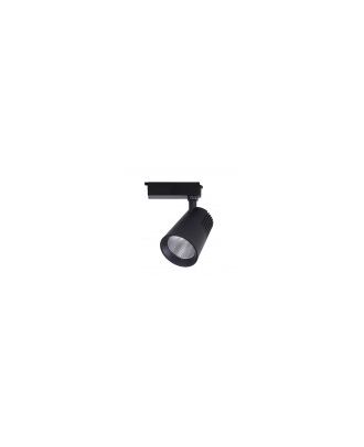 Foco Carril 30w 4000k Telma Negro 2700lm 36º Orientable 330º Regx19x9 Cm