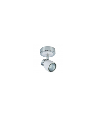 Foco Chacho 1xgu10 Blanco 14x12x8,5 Cm