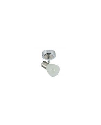 Foco Cholo 1xe14 Cromo/niquel  14x8,5x11,5 Cm