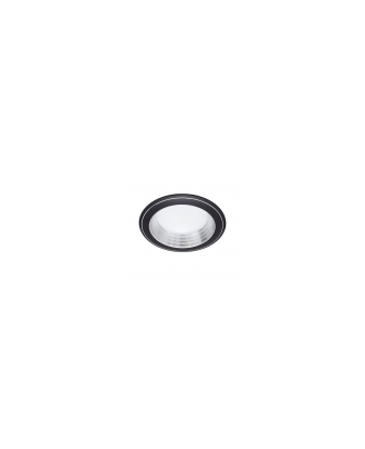 Foco Empotrable Corfu Negro/cromo 5w 6500k 5x10x10 Cm Corte 7,5d 400lm