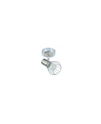 Foco Mateo 1xe14 Cromo/niquel 15x15x8,5 Cm