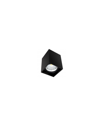 Foco Superf. 20w 4000k Cubular 1600lm Negro  21,6x16x16