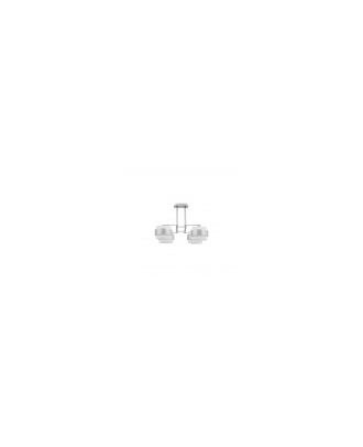 Lampara 4dh Bremen Cromo/blanco-plata 4xe14 Regx60x60 Cm