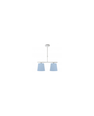 Lampara Consciencia 2xe14 Celeste Regx39x16 Cm