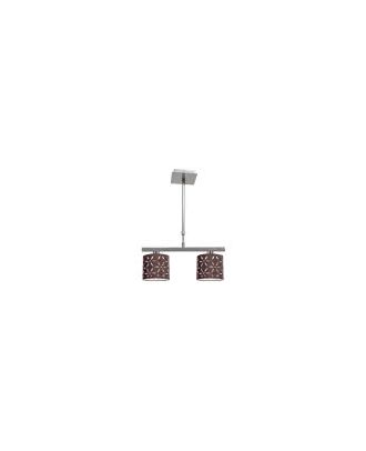 Lampara Ipanema 2xe14 Marron Regx42