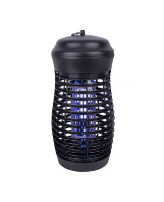 Mata Insectos Elect.criollo 15w Negro Luz Ultravioleta Rejilla Alta Tension Ipx4 31,2x14,7x14,7 Cm