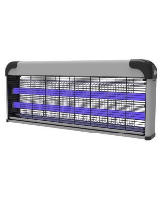 Mata Insectos Electrico Diablo 40w 2xuv C/cadena Alcance100m2 26,6x64,5x8,5cm Facil Limp