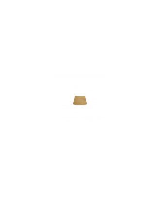 Pantalla Salma E27 Madera Clara 15dx12dx13h Conica Abierta