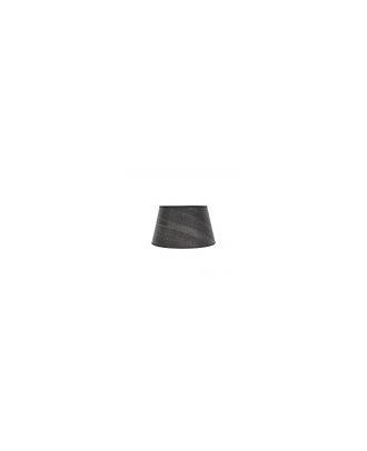 Pantalla Salma E27 Madera Negra 30dx22dx17h Conica  Abierta