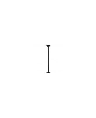 Pie De Salon Luyten 2xe27 Negro Mate 180x27x27 Cm