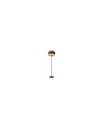 Pie De Salon Reyes 1xe27 Marron/natural-marron 160x40x40cm