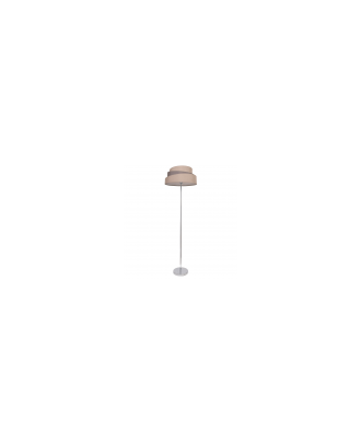 Pie Salon Colonia Cromo/Gris-topo 1xe27 153x40x40 Cm