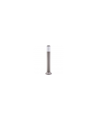 Pilar Exterior Azafran 1xe27 Gris 70x9,1x9,1 Cm Policarbonato  Ip44