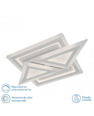 Plafon 169w 3000k, 4000k, 6500k Blanco Atria 5x74x48Cm 22815 Lm Regulable, Memoria y C. Remoto